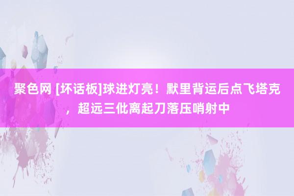 聚色网 [坏话板]球进灯亮！默里背运后点飞塔克，超远三仳离起刀落压哨射中